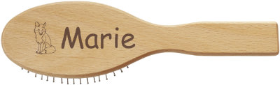 Haarbürste für Kinder personalisiert mit Name