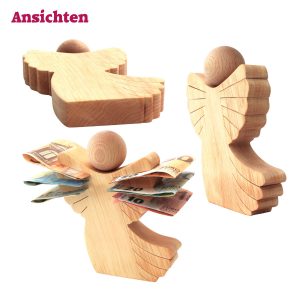 Holzengel Geldgeschenk