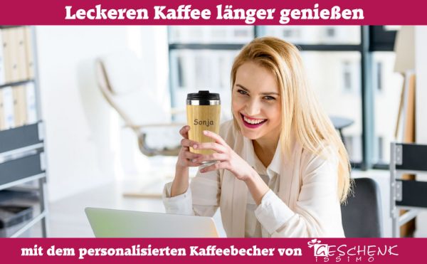 Individueller Kaffeebecher to go