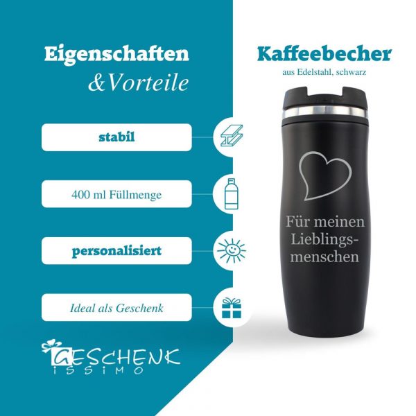 Kaffeebecher To Go mit Deckel: Vorteile