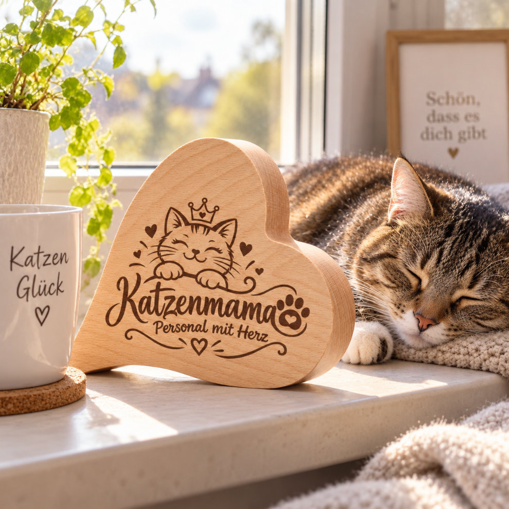 Geschenkidee für Katzenmama