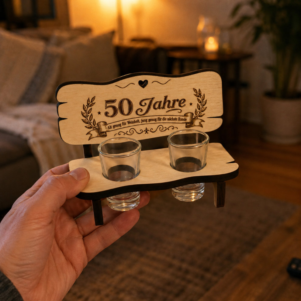 Geschenk zum 50. Geburtstag für Männer