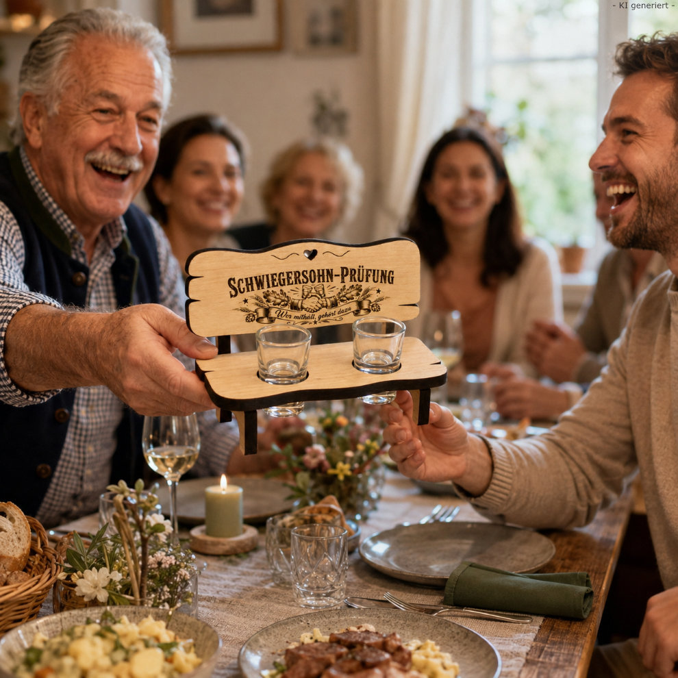 lustiges Geschenk für den Schwiegersohn