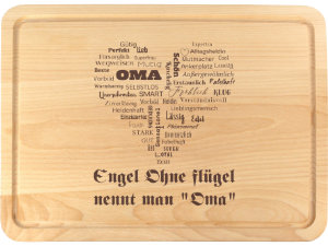 Oma Brettchen Geschenk