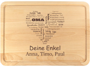 Oma Geschenk von Enkeln