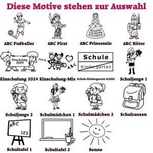 Personalisiertes Brotzeitbrettchen Motive