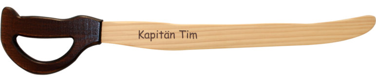 Piratensäbel Holzschwert für Kinder