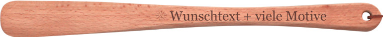 Schuhlöffel Geschenk mit Gravur
