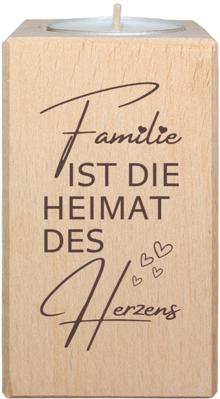 Teelichthalter Vorderansicht