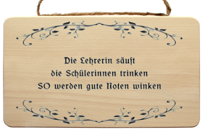 Alkohol Geschenkideen Lehrerinnen 
